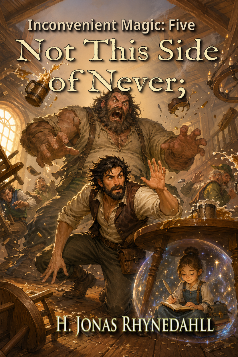Cover of Not This Side of Never;, Inconvenient Magic:Five
